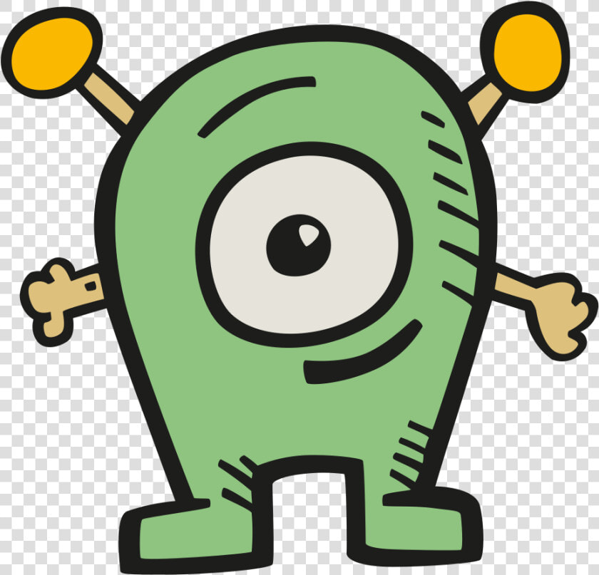 Transparent Alien Icon Png   Alien Cartoon Pdf  Png DownloadTransparent PNG