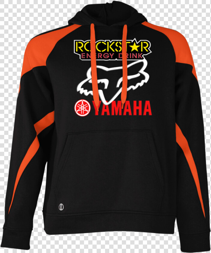 Rockstar Energy Yamaha Fox Racing 229546 Holloway Colorblock   Fox Racing Hoodie  HD Png DownloadTransparent PNG