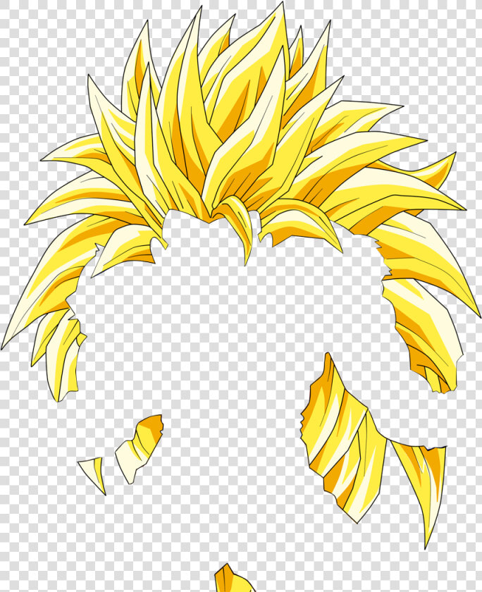 How Well Can You Tell Dragon Ball Z S Spiky Haircuts   Super Saiyan 3 Hair Png  Transparent PngTransparent PNG