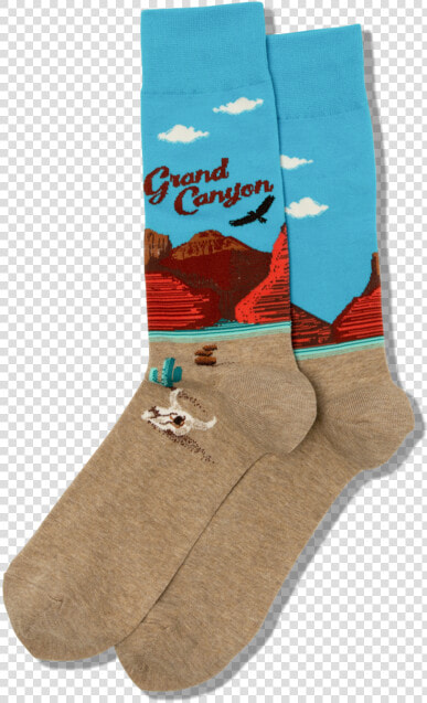 Men S Grand Canyon Crew Socks Class Slick Lazy Image   Sock  HD Png DownloadTransparent PNG