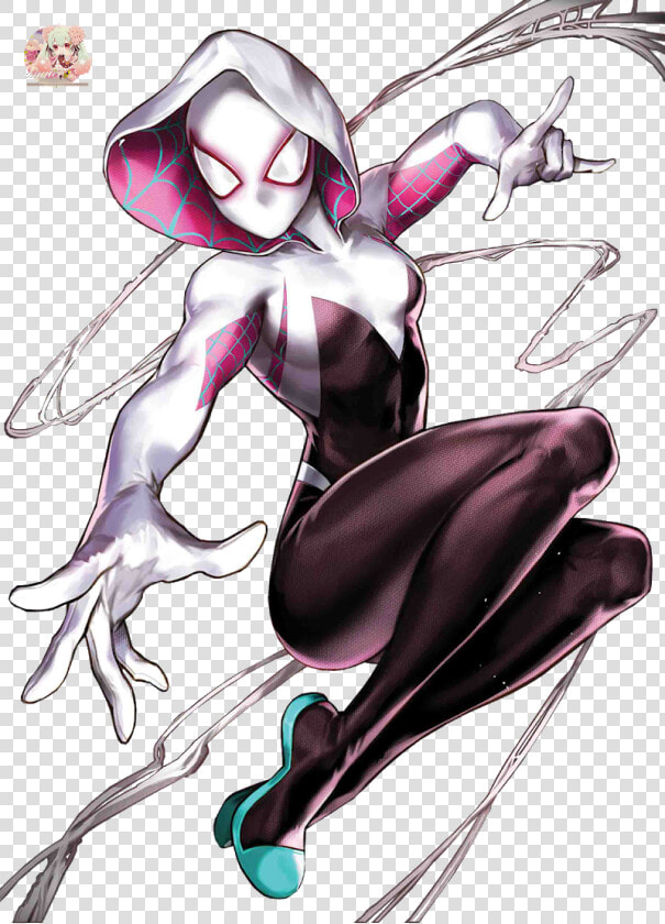 Spider Gwen   Png Download   Spider Gwen Ghost Spider  1  Transparent PngTransparent PNG