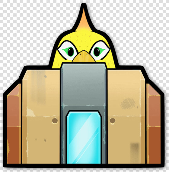 Bastion And Ganymede Peeker Sticker  HD Png DownloadTransparent PNG