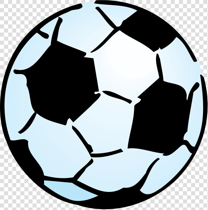 Transparent Soccer Ball Border Clipart   Soccer Ball Cartoon Transparent  HD Png DownloadTransparent PNG