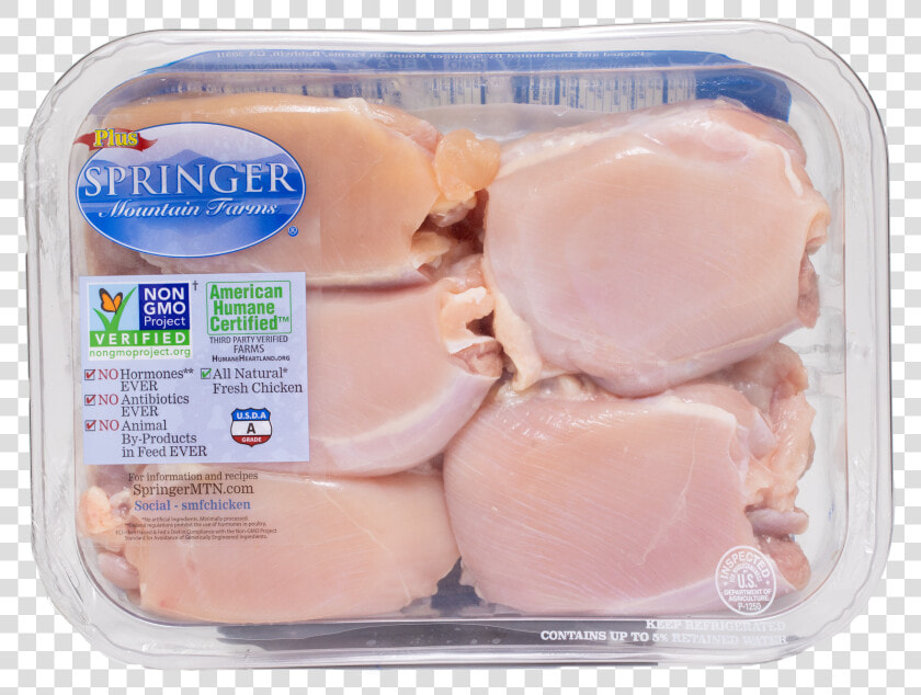 Chicken Drumstick Png   Springer Mountain Boneless Thighs  Transparent PngTransparent PNG