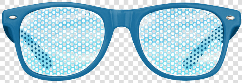 Pool Water Abstract Party Shades   Black Sunglasses With Blue Lenses  HD Png DownloadTransparent PNG