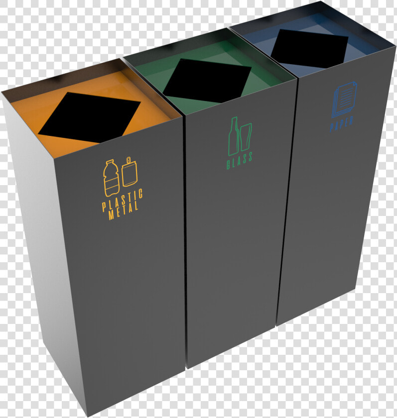 Urban Design Modern Recycling Bin Station   Recycling Sorting Bins Transparent  HD Png DownloadTransparent PNG