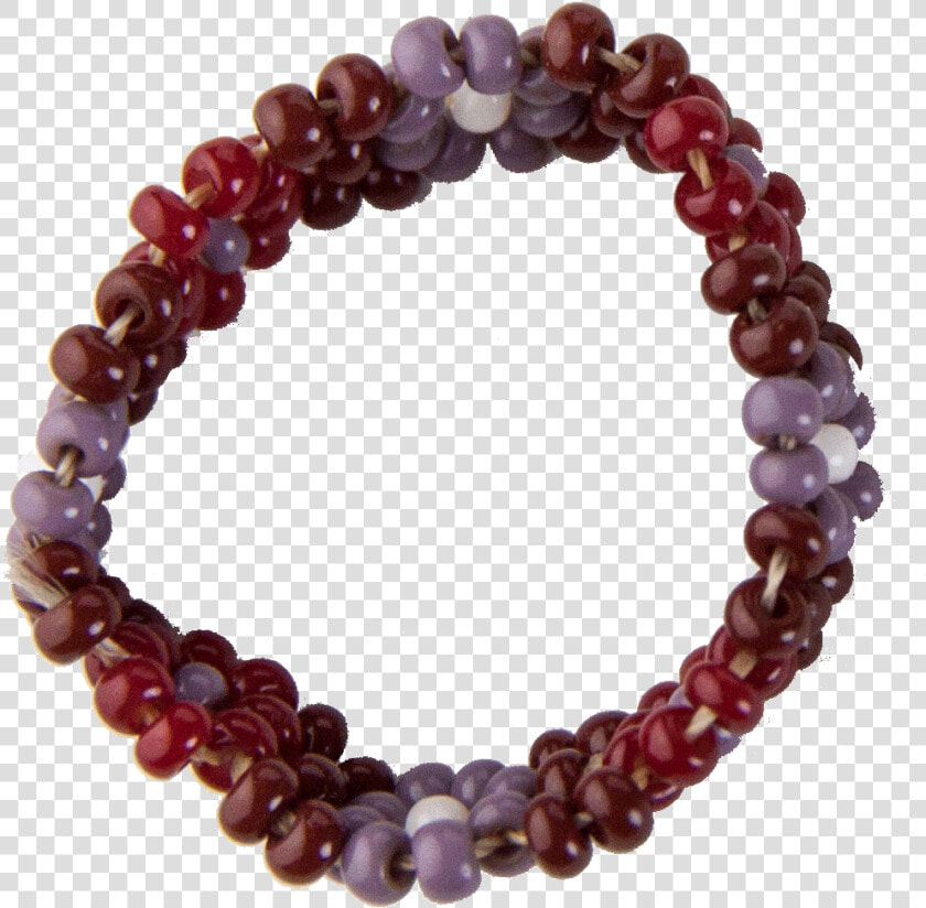 Anillo De Chaquira Flores Moradas   Bracelet  HD Png DownloadTransparent PNG