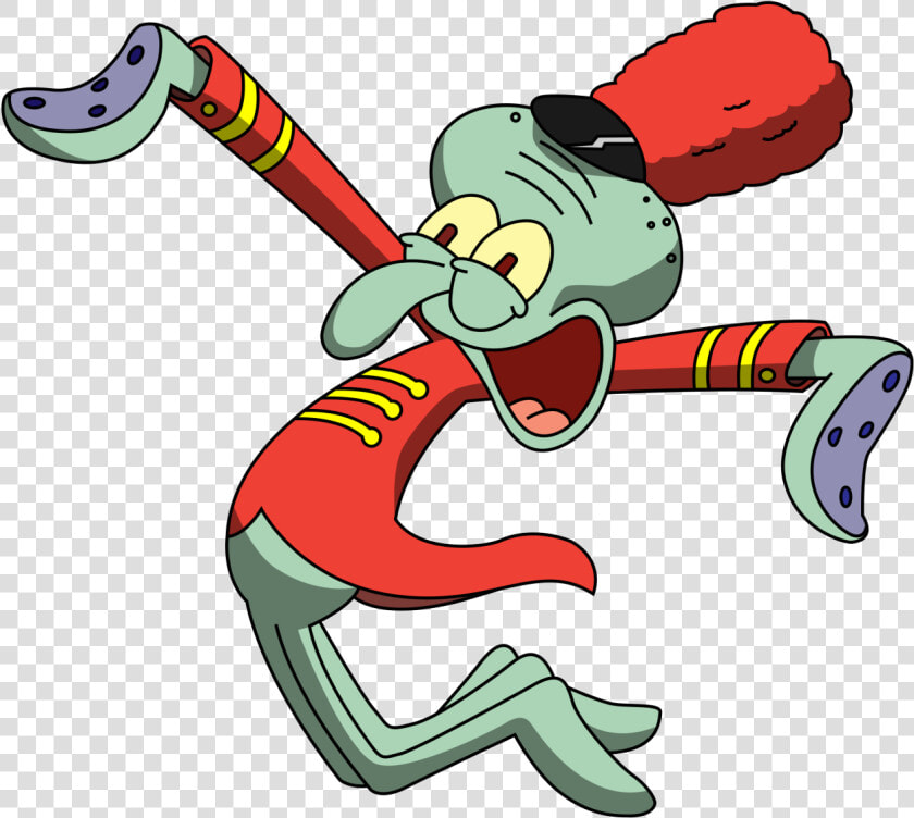 Transparent Handsome Squidward Png   Squidward Tentacles Transparent Background  Png DownloadTransparent PNG