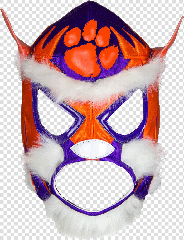 Lucha Mask Png  clemson University   Illustration  Transparent PngTransparent PNG