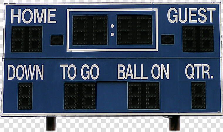  scoreboard  blank  football   Blank Football Scoreboard Template  HD Png DownloadTransparent PNG