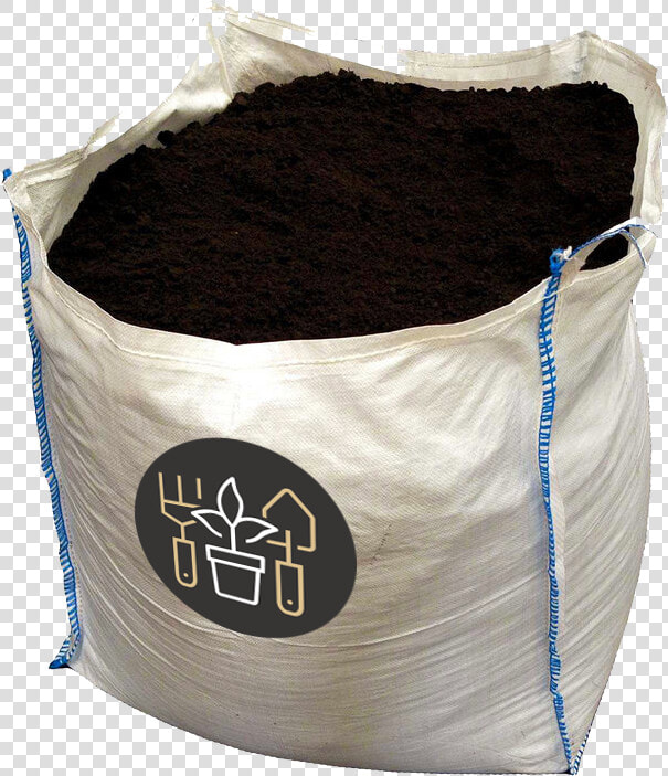 Bulk Bag Of Top Soil   Png Download   Topsoil In Tonne Bags  Transparent PngTransparent PNG