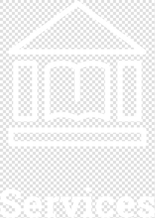 Services icon   Johns Hopkins White Logo  HD Png DownloadTransparent PNG