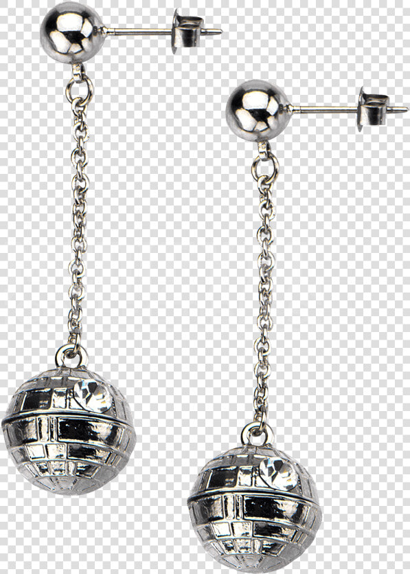 Star Wars 3d Death Star Chain Drop Earrings   Star Wars Earring  HD Png DownloadTransparent PNG