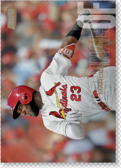 2018 Topps Baseball Stadium Club Marcell Ozuna Base   Magento  HD Png DownloadTransparent PNG