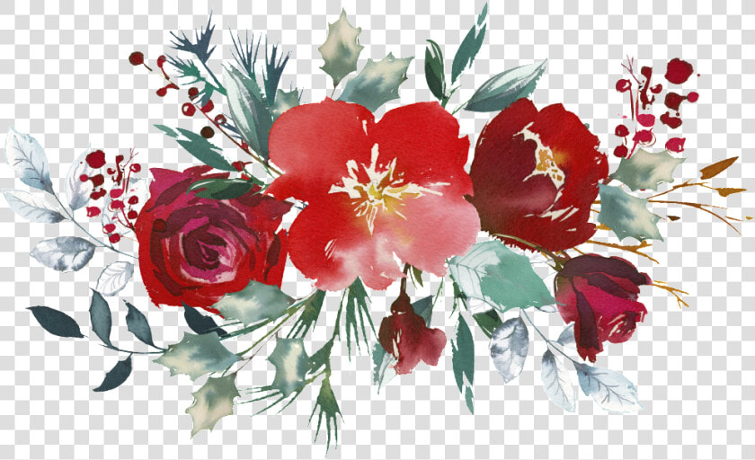 Pintado A Mano De Rosa Roja Png Transparente De Png   Rosas Rojas Pintadas Png  Png DownloadTransparent PNG