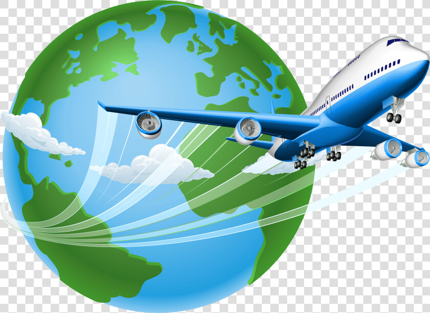 Flight Package Tour Airplane Travel Airline   Traveling Clipart  HD Png DownloadTransparent PNG