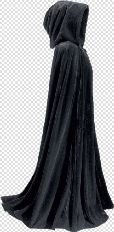  cloaked  person  unknown  mystery  mysterious  dark   Long Black Cape With Hood  HD Png DownloadTransparent PNG