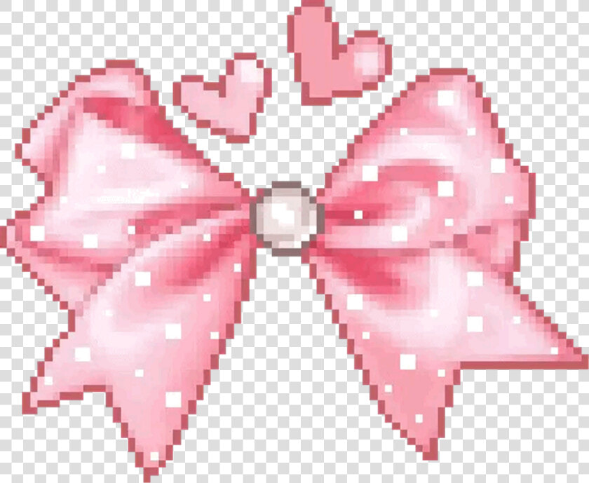 Kawaii Bow Transparent Pixel Cute Pink Freetoedit Transparent   Transparent Kawaii Pixel Png  Png DownloadTransparent PNG