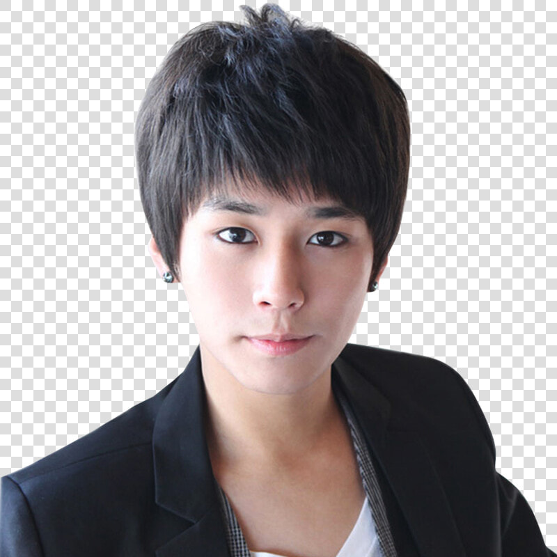 Asif Wig Wig Male Hair Short Hair Boy Handsome Hair   Korea Style Hair Short Party  HD Png DownloadTransparent PNG