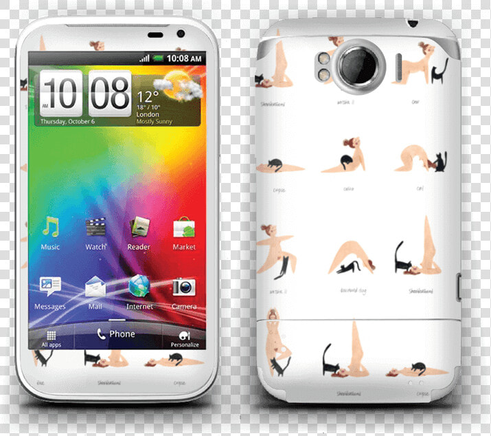 Happy Cat Skin Sensation Xl   Htc Sensation Xl  HD Png DownloadTransparent PNG