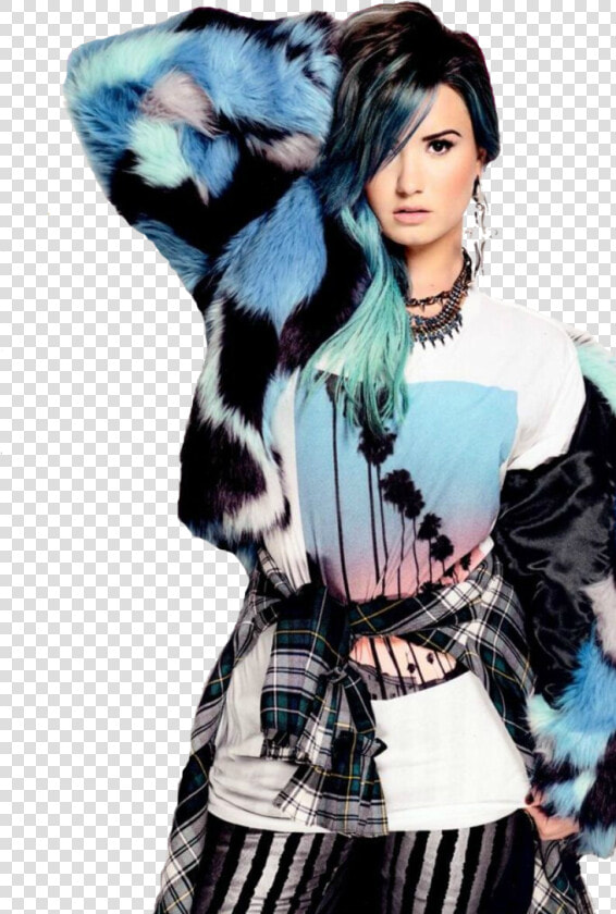 Download Png Image Report Demi Lovato No Background   Nylon Revista  Transparent PngTransparent PNG