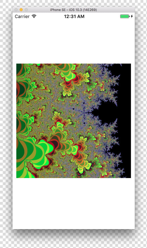 Show The Downloaded Image In The Iphone Simulator   Mandelbrot Coloring  HD Png DownloadTransparent PNG