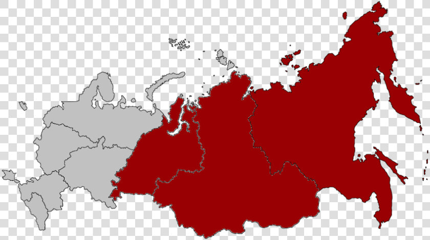 What Continent Is Russia In   Russia Map Asia Europe  HD Png DownloadTransparent PNG