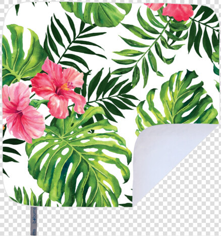 Microfibre Printed Beach Blanket   Hawaiian Hibiscus  HD Png DownloadTransparent PNG