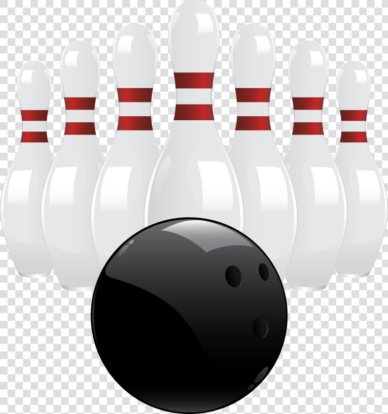 Black Bowling Ball And Pins Png Clip Art  Transparent PngTransparent PNG