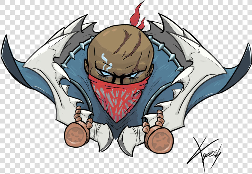 Pyke By Khopesh art Hd Wallpaper Background Fan Art   Chibi Pyke  HD Png DownloadTransparent PNG