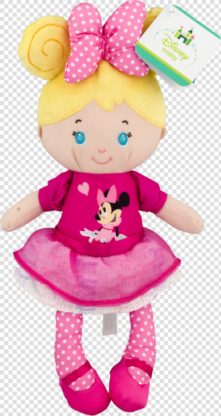 Disney Baby Minnie Mouse Blonde Plush Doll   Png Download   Disney Baby  Transparent PngTransparent PNG