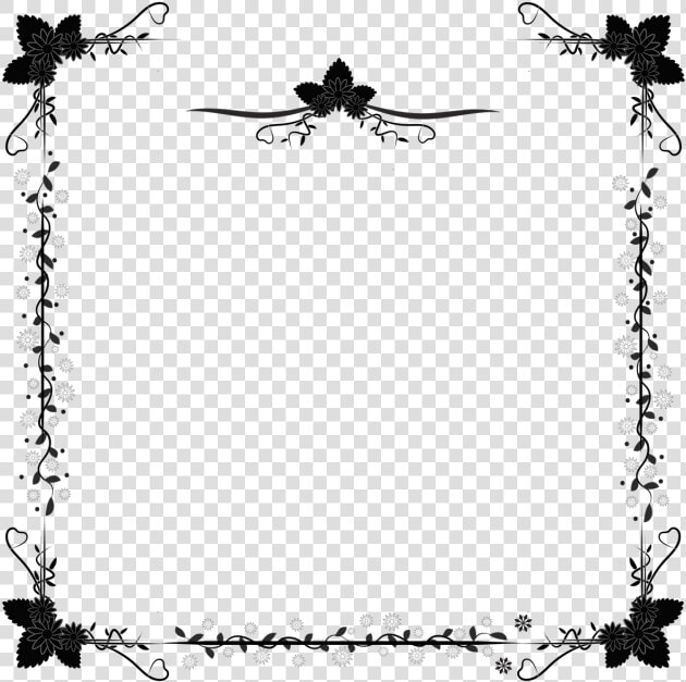 Border For Invitation Card 03  Border  Flower  Wedding   Clipart Border Wedding Card  HD Png DownloadTransparent PNG