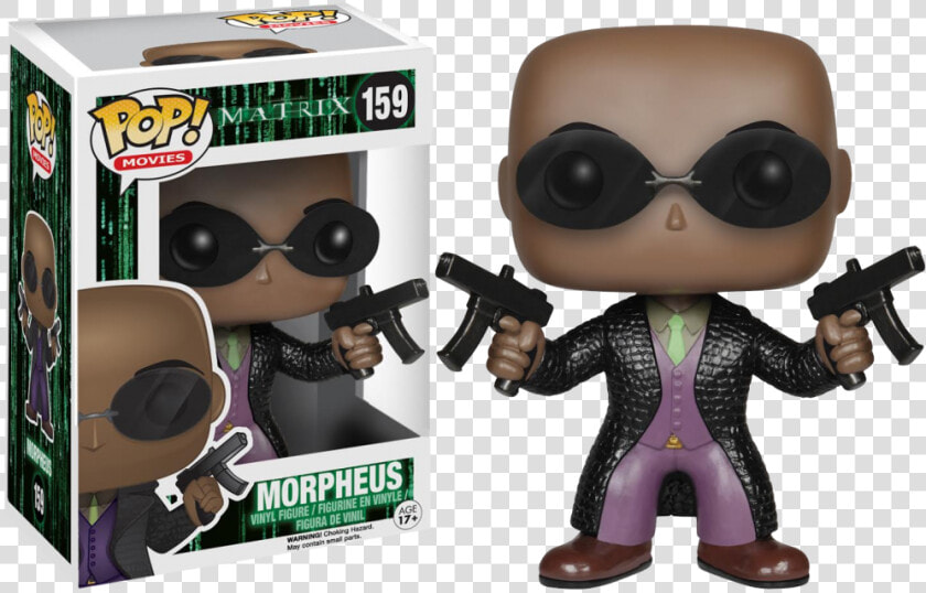 Morpheus Funko Pop Vinyl The Matrix   Morpheus Funko  HD Png DownloadTransparent PNG