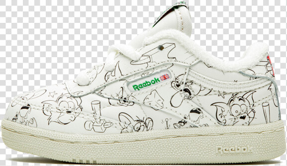 Reebok Club C 85 Tom And Jerry   Walking Shoe  HD Png DownloadTransparent PNG