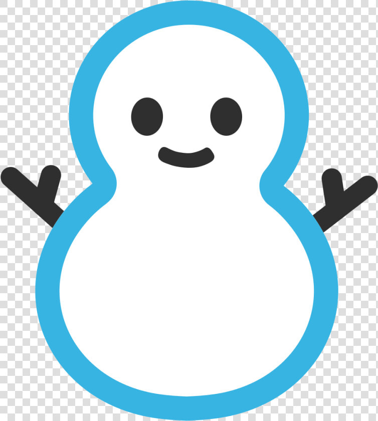 Emoji Muñeco De Nieve  HD Png DownloadTransparent PNG