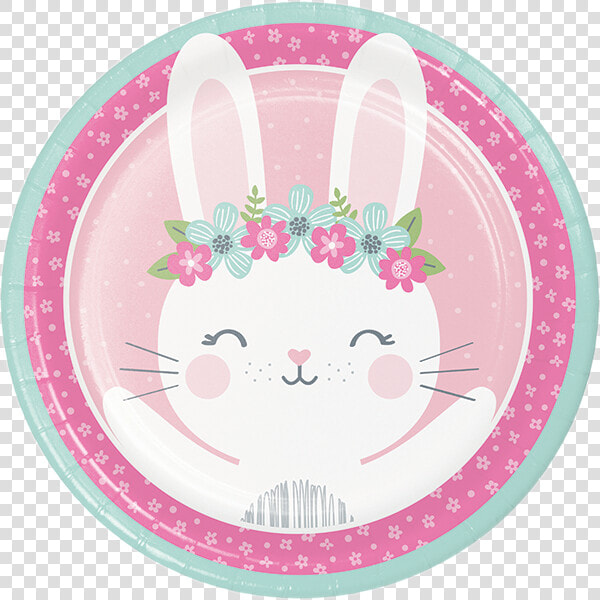 Bunny Dinner Plates   Birthday Bunny Clipart  HD Png DownloadTransparent PNG