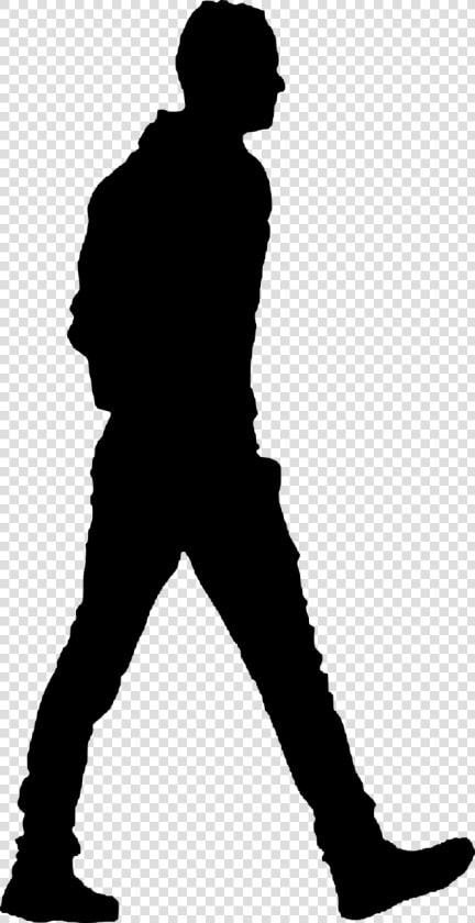 Man Walking Street Free Picture   Man Walking Silhouette  HD Png DownloadTransparent PNG