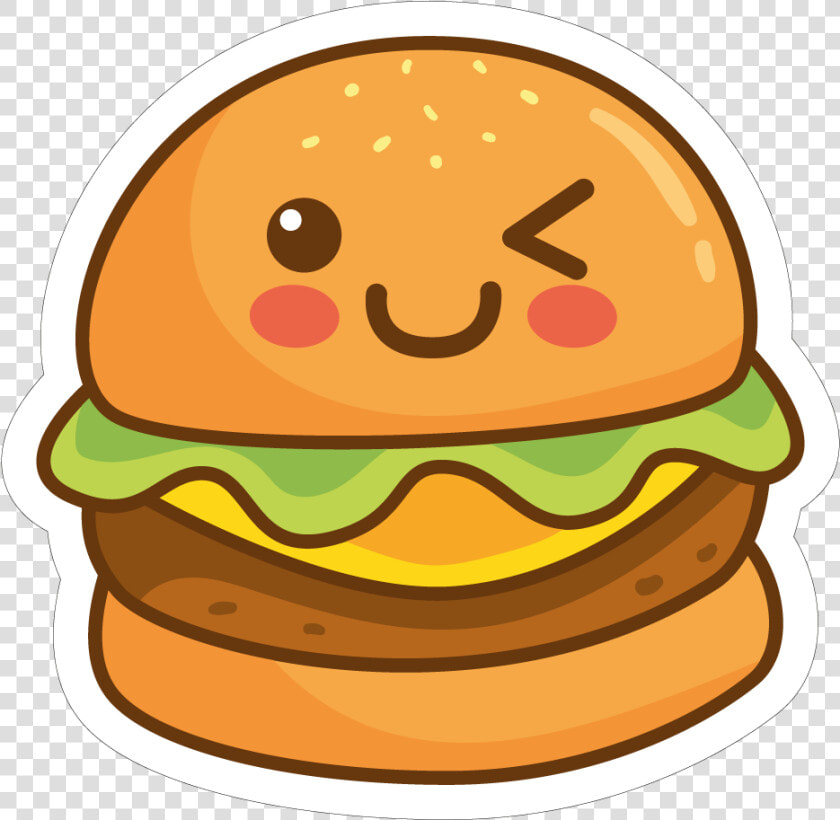 Hamburger Clipart Burger   Cute Hamburger Clip Art  HD Png DownloadTransparent PNG