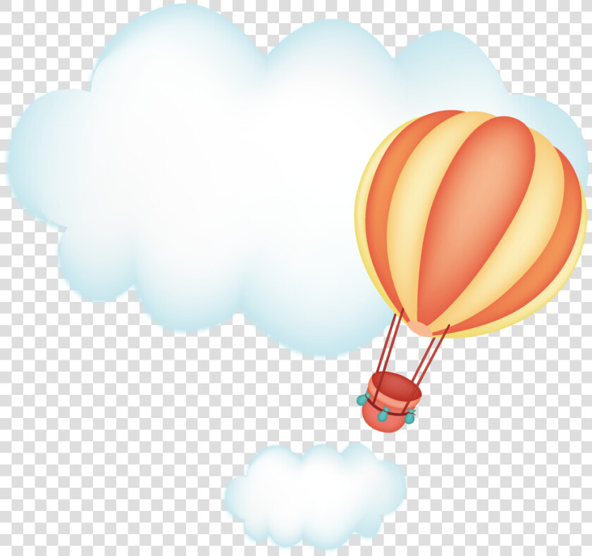 Cloud Sky Hot Air Balloon   Balloon  HD Png DownloadTransparent PNG