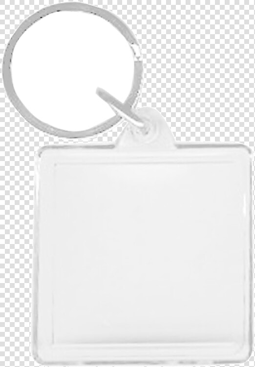 Snap In Square Flat Key Tag  bw 27069    Acrylic Square Key Tag  HD Png DownloadTransparent PNG