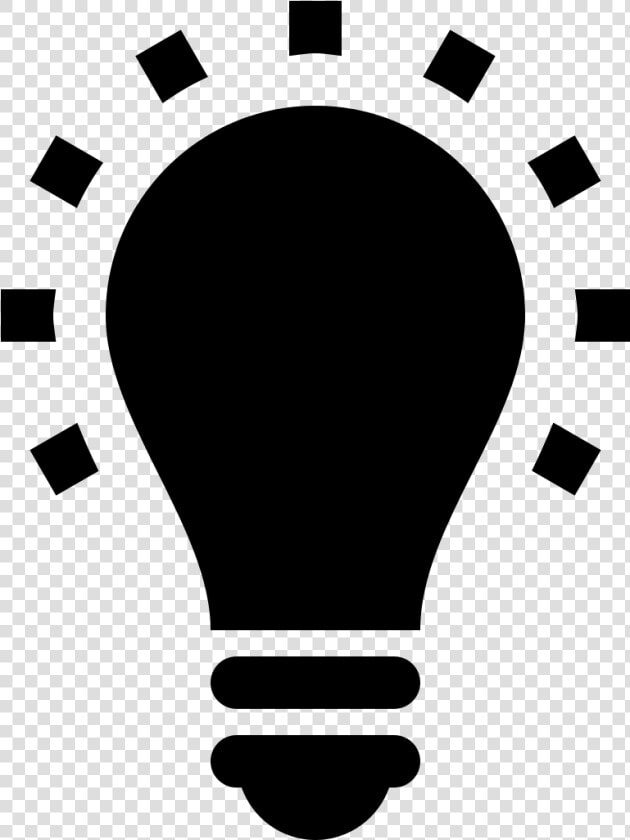 Light Bulb Clip Art Free Vector 4vector   Lightbulb Png Icon  Transparent PngTransparent PNG