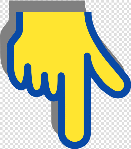 Pointing Finger Png   White Arrow Pointing Down  Transparent PngTransparent PNG