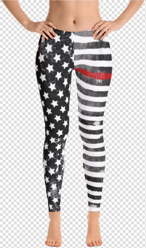 Rot Weiß Gestreifte Leggings  HD Png DownloadTransparent PNG