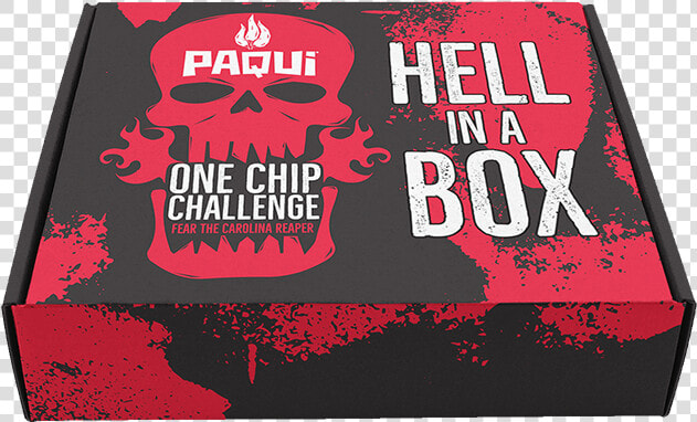 Paqui One Chip Challenge Hell In One Box  HD Png DownloadTransparent PNG