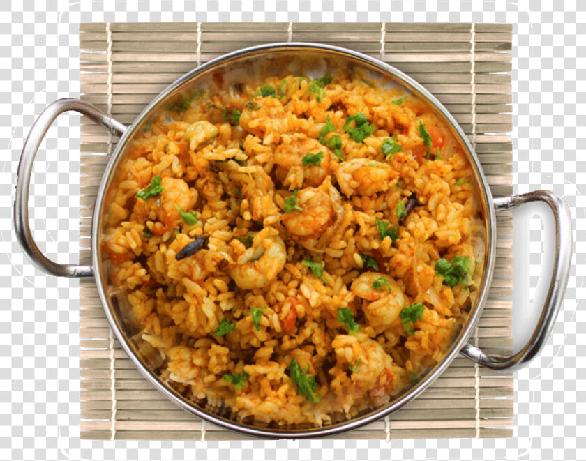 Food On Fire  Singapore   Prawns Biryani Png  Transparent PngTransparent PNG