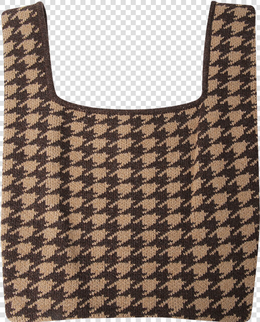 Houndstooth Pattern Tote Bag By Stylenanda   Shirt  HD Png DownloadTransparent PNG