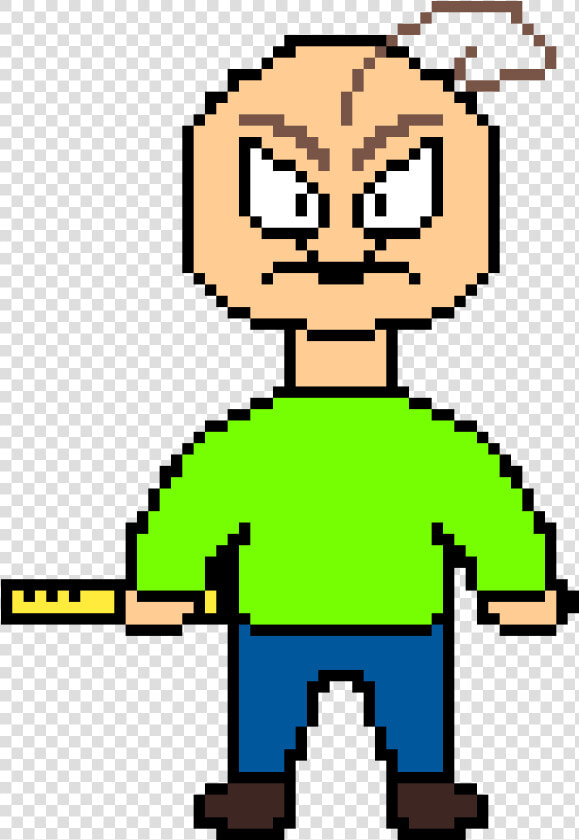 Baldi S Basics Baldi Mad Clipart   Png Download   Baldi  39 s Basics Angry  Transparent PngTransparent PNG