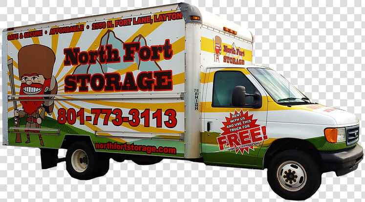 North Fort Storage Layton Utah Moving Truck   Commercial Vehicle  HD Png DownloadTransparent PNG