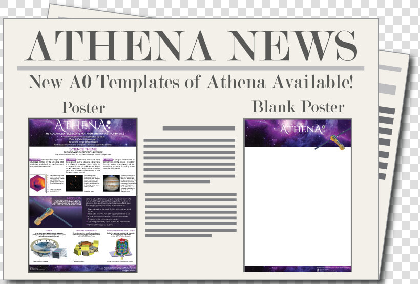 Templates Poster Athena   Online Advertising  HD Png DownloadTransparent PNG