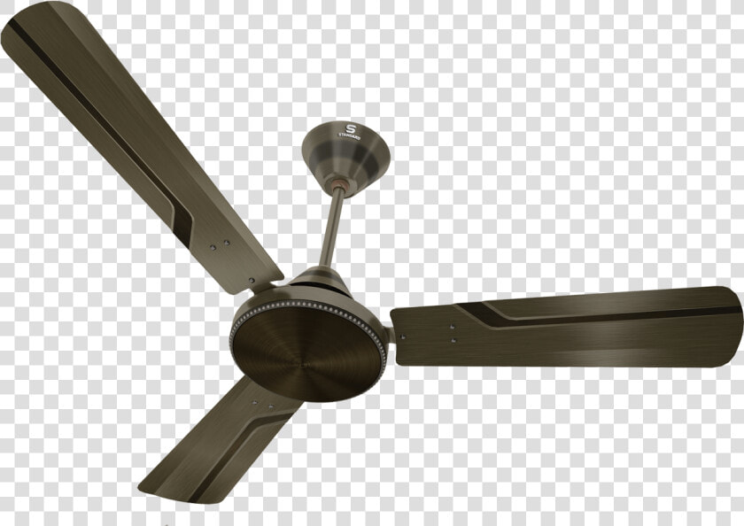 Designer Ceiling Fans Standard Electricals   V Guard Sweep Glado Brown  HD Png DownloadTransparent PNG